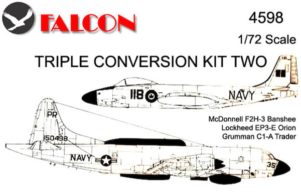 Triple Conversion Kit 2 (F2H-3, EP3E, C1A)  TRIP 4598
