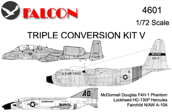 Triple Conversion Kit 5 (F4H-1,HC130P,WC130H,A10B) TRIP 4601