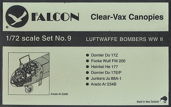 Luftwaffe Bombers WW2 (Do17Z,FW200,He177,Do17E/F)  VAX09