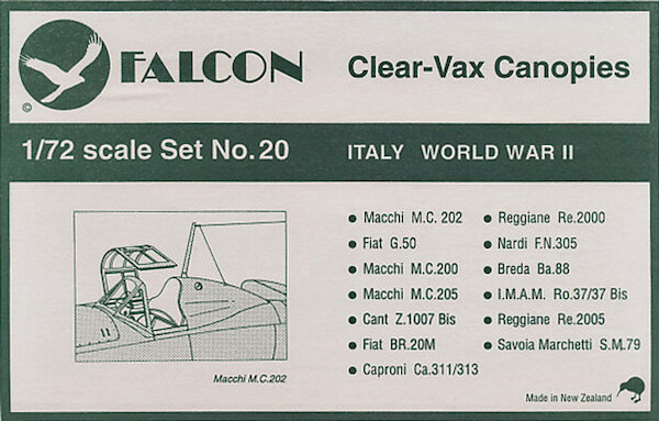 Italy WW2 Clearfax canopies VAX20