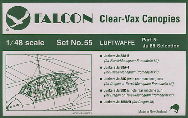 Luftwaffe Canopies Part 5 (Ju88-Ju188 Selection)  VAX55