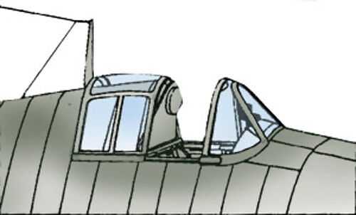 Canopy Grumman F6F-3 Hellcat  9407
