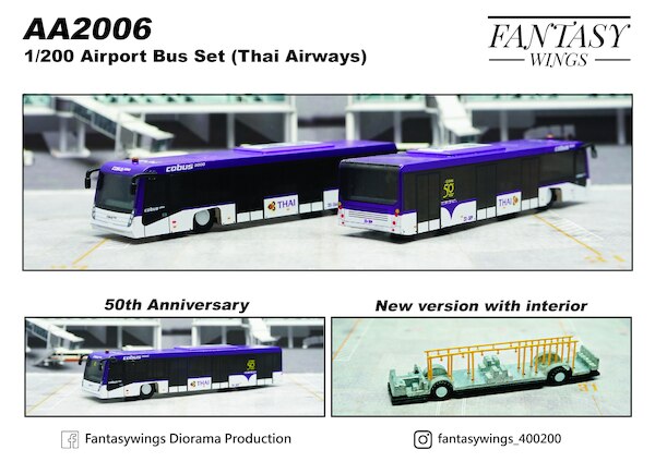 Airport Accessories Airport Bus Thai, Interior Version  AA2006