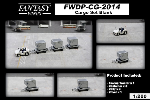 Airport Accessories Cargo Set Blank FWDP-CG-2014