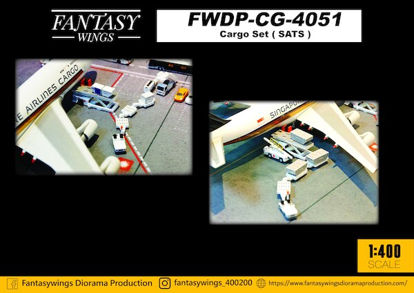 Airport Accessories Cargo add-on Set SATS Ground Handling FWDP-CG-4051