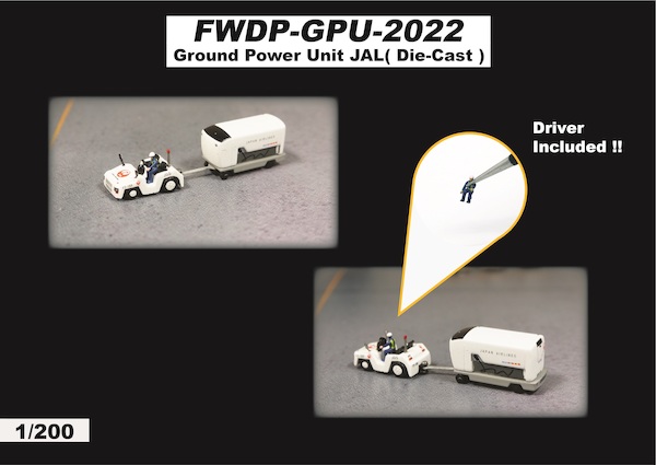 Airport Accessories Ground Power Unit Set JAL FWDP-GPU-2022