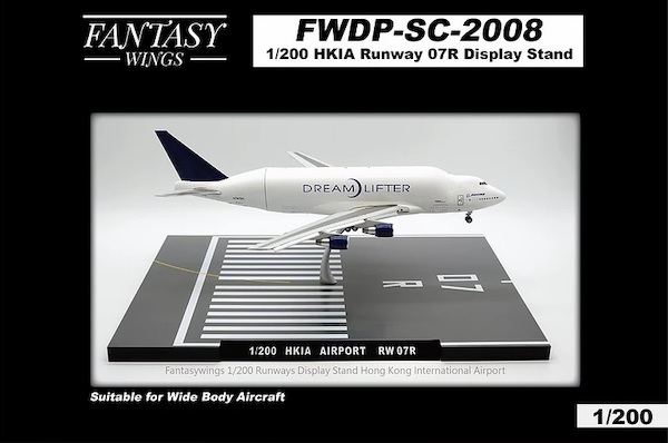 Hong Kong Airport Runway 07R Display Stand FWDP-SC-2008