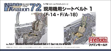 Modern Aircraft Seatbelt set for F14 , F/A18  (4 sets Included)  NA07