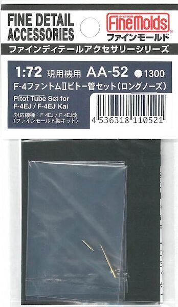 Pitot Tube Set for McDonnell Douglas F4EJ Phantom (Fine Molds) AA52