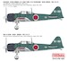 Mitsubishi A6M5 Carrier Fighter Zero Model 52 (Mitsubishi Produced Mid Prod.)  FZ01