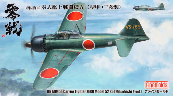 Mitsubishi A6M5a Carrier Fighter Zero Model 52 Ko (Mitsubishi Produced) FZ03