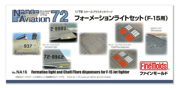 Formation lights and Chaff dispensers for F15 Eagle jet fighters (4 sets) NA16