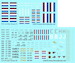 Royal Netherlands ML-KNIL 1942-1947 (Hurricane, P40N Warhawk, C54, P51D Mustang, B25 Mitchell, C47)  FD144-002