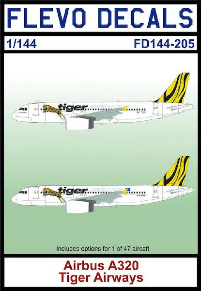 Airbus A320 (Tiger Airways) (LAST STOCKS) FD144-205