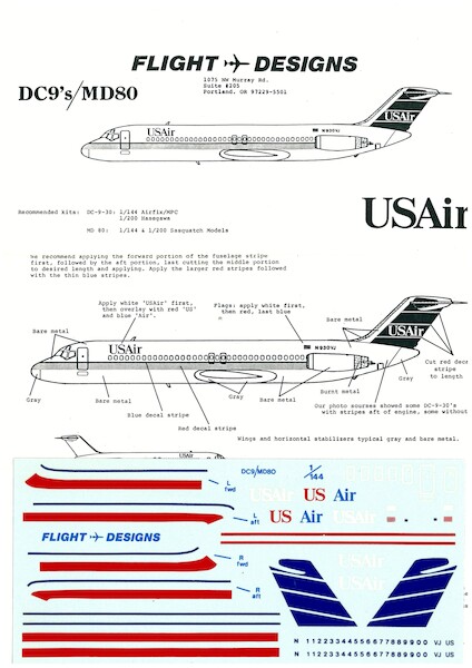 Douglas DC9/MD80 (US Air)  FTL043