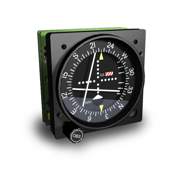 VOR 1 indicator (GSA-055 usb interfase required) GSA-058