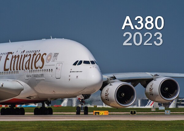 Airbus A380 2023 calendar 9781915614001