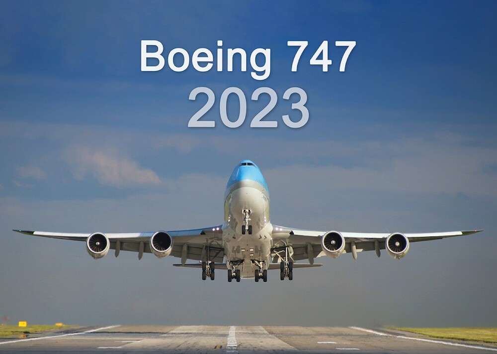 Flightcon 9781915614025 Boeing 747 2023 calendar