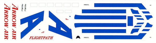DC10-30 (Arrow Air Blue) FP20-197