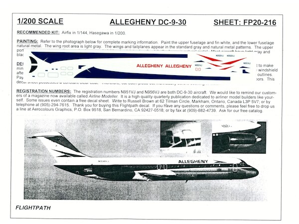 DC9-30 (Allegheny) FP20-216