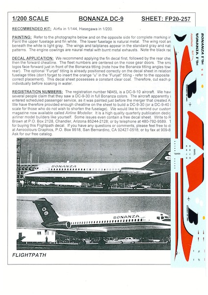 DC9-10/30 (Bonanza) FP20-257