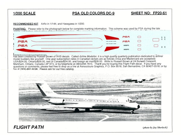 DC9-30 (PSA O/C) FP20-61