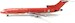 Boeing 727-200 (Braniff Red) FP44-124