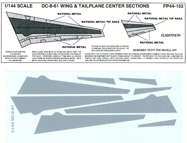 DC8-61 Wing Center Section (Coroguard)  FP44-152