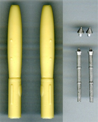 MK82/BSU49 Ballute 500 LB retarded Bomb Set (2)  FHGS3225