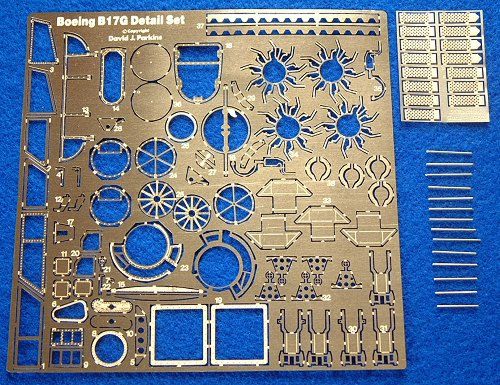 Boeing B17G Flying Fortress Detail set  FHP48013