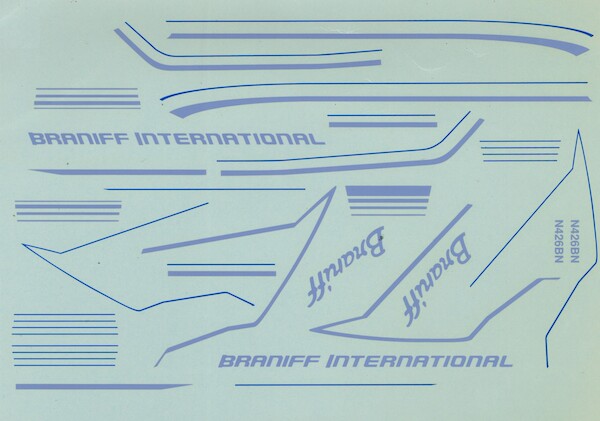 Boeing 727-200 (Braniff Ultra Blue) FP10-06
