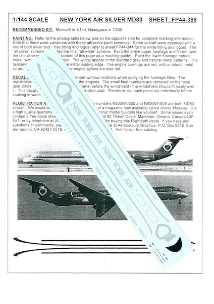 MD80 (New York air silver) FP44-368