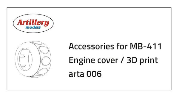 Marcel Besson MB411 engine cowling (Fly) 006