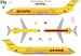 Douglas DC9-40 (DHL) Fly14412