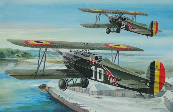 Avia BH21, Czech Fighter and Training Aircraft including Belgian! Markings 72012