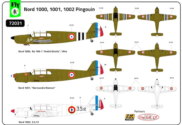 Nord 1000/1001/1002 Pingouin  72031