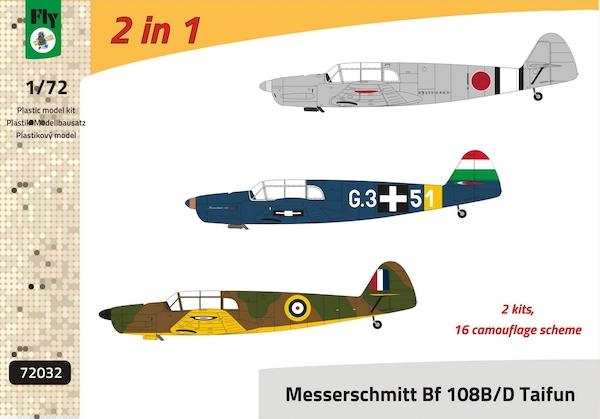 Messerschmitt Bf108 Taifun (2in1) 72032