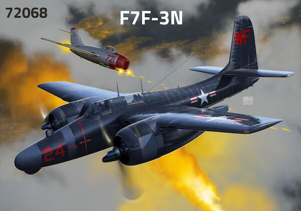 Grumman F7F-3N Tigercat (Expected June 2025) 72068