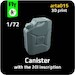 Canister with 20 litres inscription (10x) 015