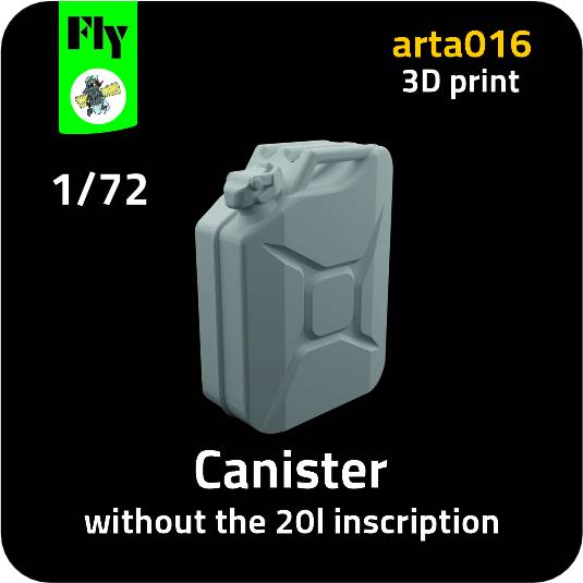 Canister without 20 litres inscription (10x)  ARTA016