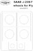 SAAB J29B/F Tunnan wheels Masking set (FLY) FLY-ARTM32014
