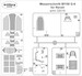 Messerschmitt BF109G-6 Canopy mask for Revell kits FLY-ARTM32019