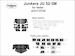 Junkers Ju52/3M Masking set (Heller, Smer) FLY-ARTM72008