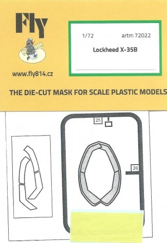 Lockheed X35B Masking set (Italeri)  ARTM72022