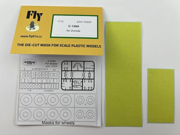 C130 Hercules Masking set (Zvezda) ARTM72029