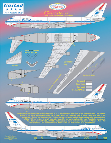 Boeing 747-200 (United)  FC20-010
