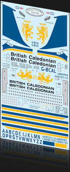 Boeing 707C (British Caledonian) FC44-033