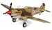 Curtiss P40B Warhawk, 112 Squadron (Royal Air Force), AK402, GA-F, North Africa, October 1941