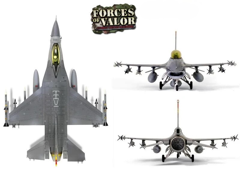 Forces of Valor 813005A F16V Fighting Falcon 6677, Republic of Ch