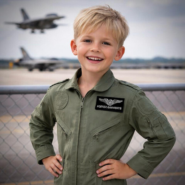 Flightsuit Child Size M/8 FSUITM